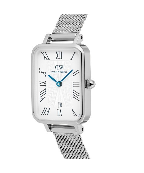Daniel Wellington(ダニエルウェリントン)の「Roman Quadro 20x26 Numerals Date Melrose レーディス腕時計 ローズゴールド/シルバ(アナログ腕時計・レディース・ピンクゴールド・ONESIZE)」の8枚目の写真