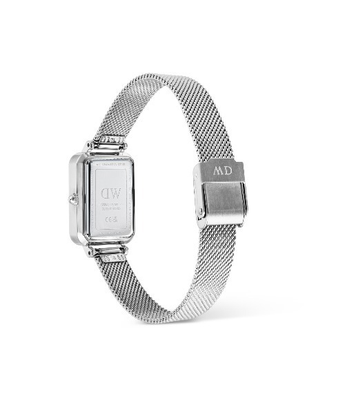 Daniel Wellington(ダニエルウェリントン)の「Roman Quadro 20x26 Numerals Date Melrose レーディス腕時計 ローズゴールド/シルバ(アナログ腕時計・レディース・ピンクゴールド・ONESIZE)」の6枚目の写真
