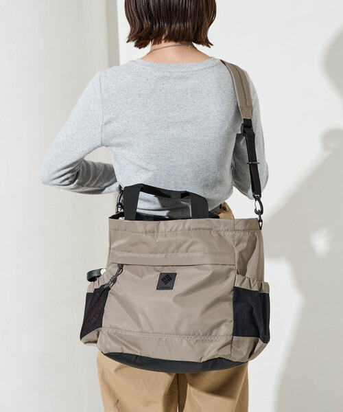 FREAK'S STORE(フリークスストア)の「限定展開 Columbia/コロンビア Great Smoky Garden Tote/グレートスモーキーガーデン トート(ショルダーバッグ・レディース・ブルー/ブラック/ベージュ・フリ-)」の22枚目の写真