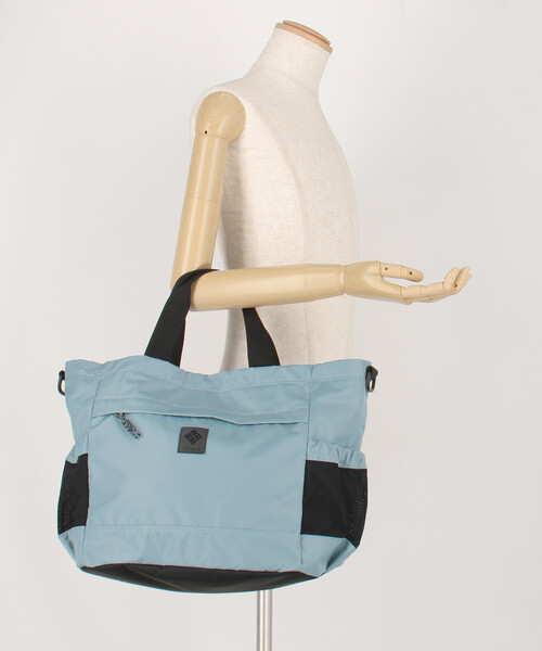 FREAK'S STORE(フリークスストア)の「限定展開 Columbia/コロンビア Great Smoky Garden Tote/グレートスモーキーガーデン トート(ショルダーバッグ・レディース・ブルー/ブラック/ベージュ・フリ-)」の15枚目の写真