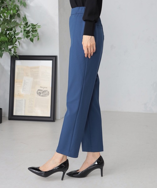 GALLORIA（ギャローリア）の「【キレメクパンツ】2WAYストレッチ　テーパードパンツ（その他パンツ・レディース・モカ/ネイビー/グレー/ブルー・S/M/L/LL）」の18枚目の写真