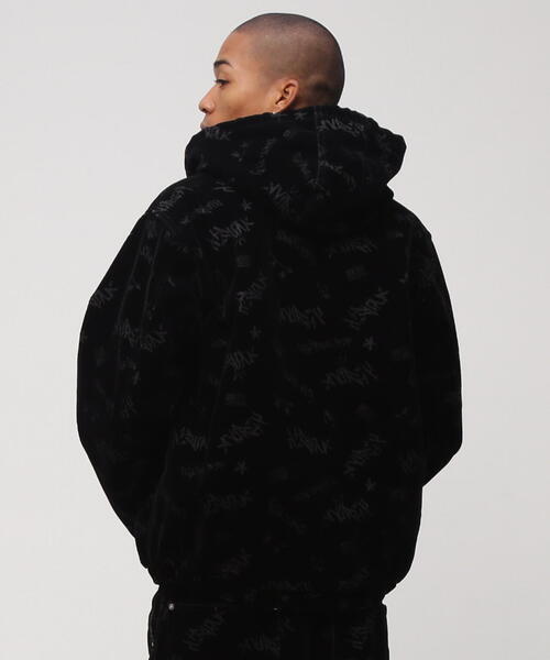 FLOCKING DENIM ACTIVE PARKA / フロッキング デニム アクティブ