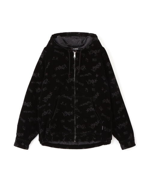 FLOCKING DENIM ACTIVE PARKA / フロッキング デニム アクティブ