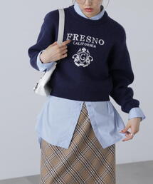 FREE'S MART | ◆ジャガードロゴニット(ニット/セーター)