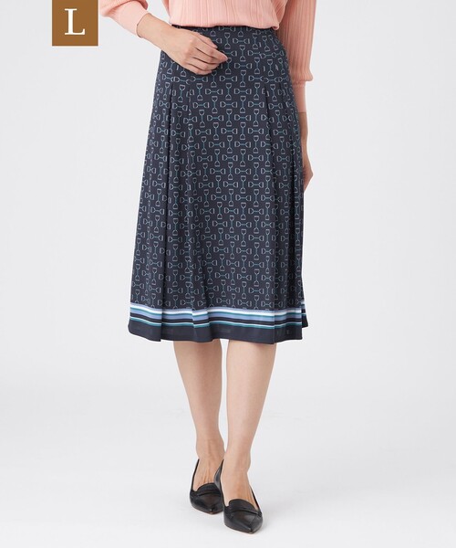 【L】【吸水速乾・UV・接触冷感・ウォッシャブル】ビットエアファインスカート