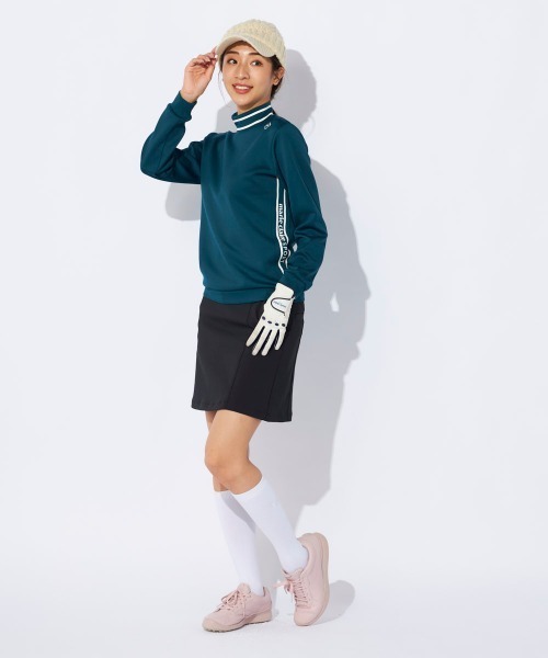 marie claire（マリ・クレール）の「【marieclaire/マリクレール】レディーススカート/ストレッチ・保温／キュロットタイプ/インナーパンツ付き/ゴルフ（スカート・レディース・グリーン系その他/ブラック・LARGE/X-LARGE/MEDIUM）」の8枚目の写真