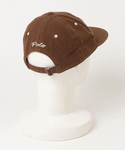 フェルトパッチ シャモア ボール キャップ（キャップ）｜POLO RALPH