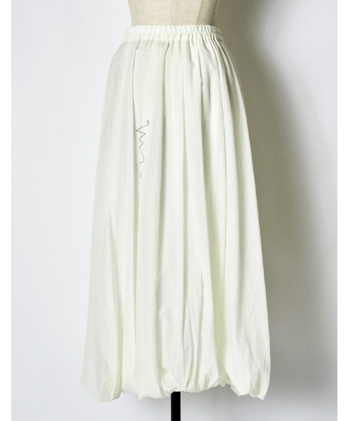 RUMCHE(ラムシェ)の「Stitch Balloon Skirt / ステッチバルーンスカート(スカート・レディース・ホワイト/ブラック・FREE)」の11枚目の写真