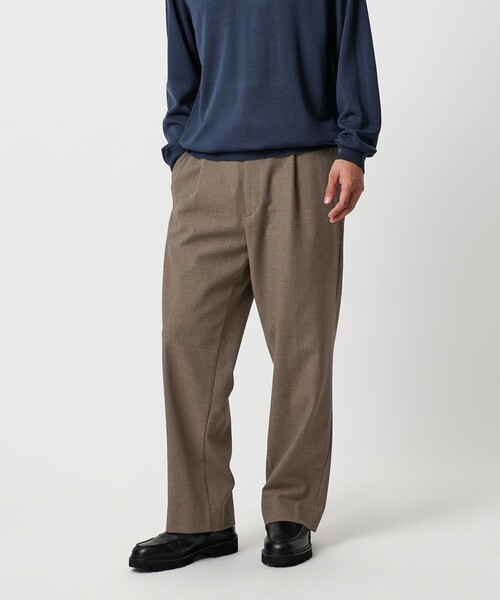 ダブル TR 1プリーツ イージーパンツ NO.7 ストレッチ（スラックス