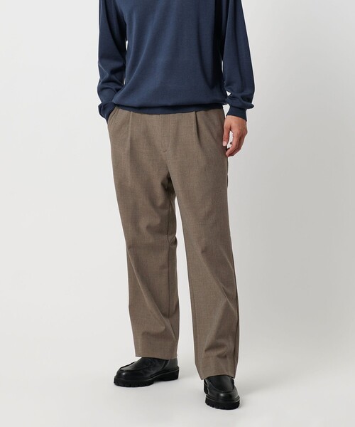 BEAUTY&YOUTH UNITED ARROWS(ビューティーアンドユースユナイテッドアローズ)の「ダブル TR 1プリーツ イージーパンツ NO.7 ストレッチ(スラックス・メンズ・その他1/ブラック/モカ・XL/M/L/S)」の17枚目の写真