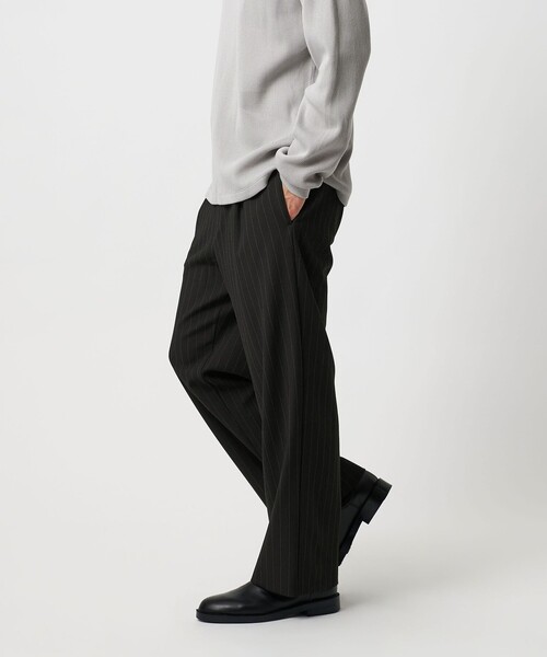 BEAUTY&YOUTH UNITED ARROWS(ビューティーアンドユースユナイテッドアローズ)の「ダブル TR 1プリーツ イージーパンツ NO.7 ストレッチ(スラックス・メンズ・その他1/ブラック/モカ・XL/M/L/S)」の19枚目の写真