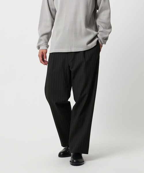 セール】ダブル TR 1プリーツ イージーパンツ NO.7 ストレッチ