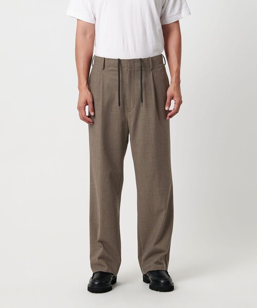 BEAUTY&YOUTH UNITED ARROWS(ビューティーアンドユースユナイテッドアローズ)の「ダブル TR 1プリーツ イージーパンツ NO.7 ストレッチ(スラックス・メンズ・その他1/ブラック/モカ・XL/M/L/S)」の21枚目の写真