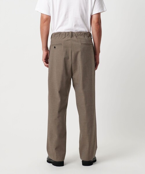 セール】ダブル TR 1プリーツ イージーパンツ NO.7 ストレッチ