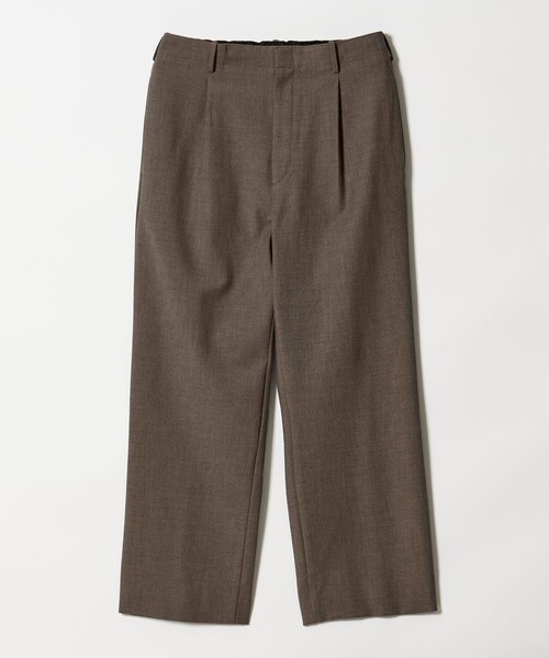 BEAUTY&YOUTH UNITED ARROWS(ビューティーアンドユースユナイテッドアローズ)の「ダブル TR 1プリーツ イージーパンツ NO.7 ストレッチ(スラックス・メンズ・その他1/ブラック/モカ・XL/M/L/S)」の9枚目の写真