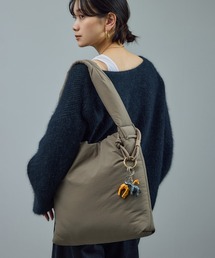 SALON adam et rope' | 【WEB限定】軽量パフナイロンワンハンドルトート / A4対応(トートバッグ)