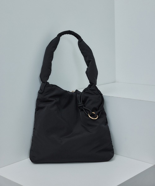 WEB限定】軽量パフナイロンワンハンドルトート / A4対応（トートバッグ