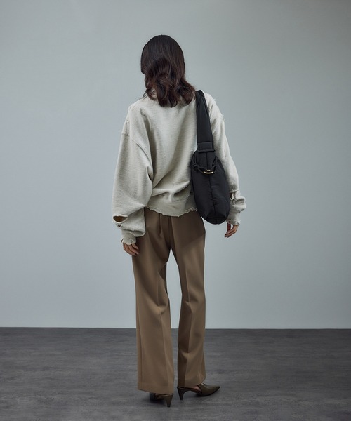 SALON adam et rope'（サロン アダム エ ロペ）の「【WEB限定】軽量パフナイロンワンハンドルトート / A4対応（トートバッグ・レディース・ブラック/ベージュ系その他・FREE）」の11枚目の写真