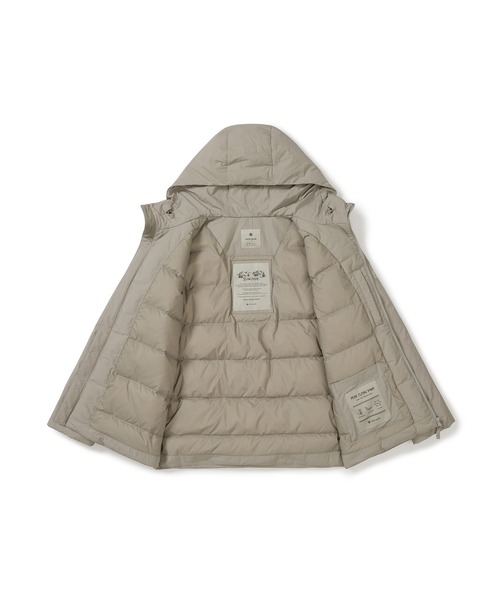Snow Peak(スノーピーク)の「Snow Peak / Land Hood LW Down Jacket ランドフード LW ダウンジャケット(ダウンジャケット/コート・メンズ・ダークカーキ/ライトグレー/ブラック・M/L/XL/2XL)」の22枚目の写真