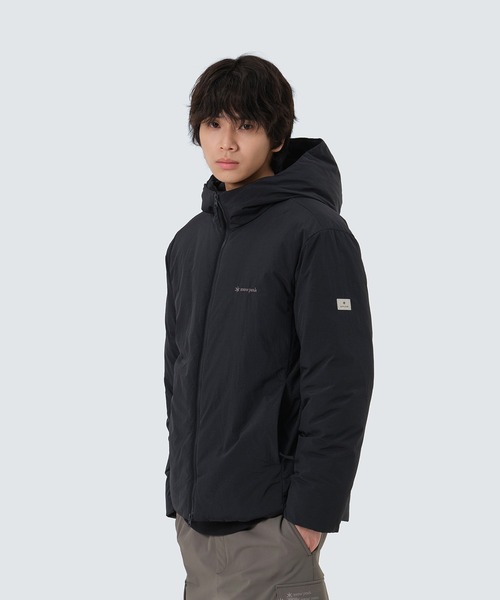Snow Peak(スノーピーク)の「Snow Peak / Land Hood LW Down Jacket ランドフード LW ダウンジャケット(ダウンジャケット/コート・メンズ・ダークカーキ/ライトグレー/ブラック・M/L/XL/2XL)」の4枚目の写真
