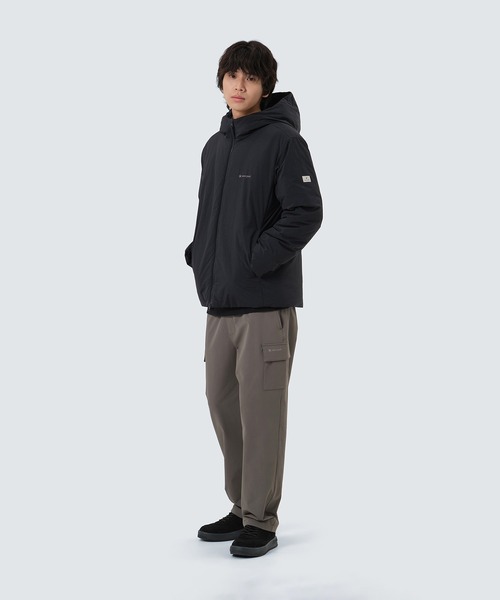 Snow Peak(スノーピーク)の「Snow Peak / Land Hood LW Down Jacket ランドフード LW ダウンジャケット(ダウンジャケット/コート・メンズ・ダークカーキ/ライトグレー/ブラック・M/L/XL/2XL)」の5枚目の写真