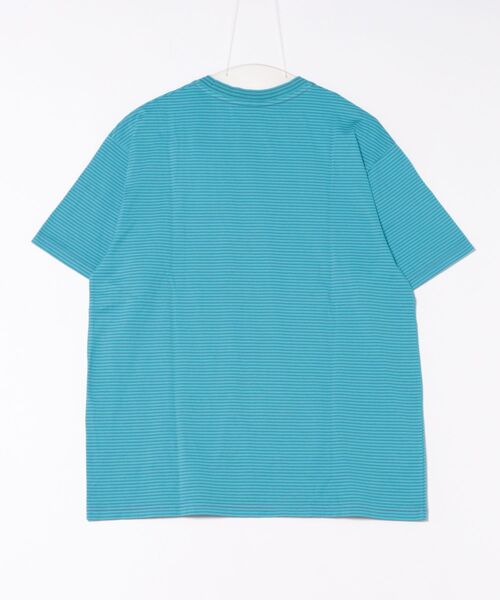 Coohem（コーヘン）の「【COOHEM/コーヘン】ボーダーニットTシャツ　95-242-001（Tシャツ/カットソー・メンズ・ブルー・2）」の2枚目の写真