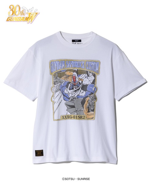 glamb(グラム)の「Gundam Sandrock Custom T-shirt/ガンダムサンドロック改Tシャツ(Tシャツ/カットソー・メンズ・ホワイト・M/L/XL)」の5枚目の写真