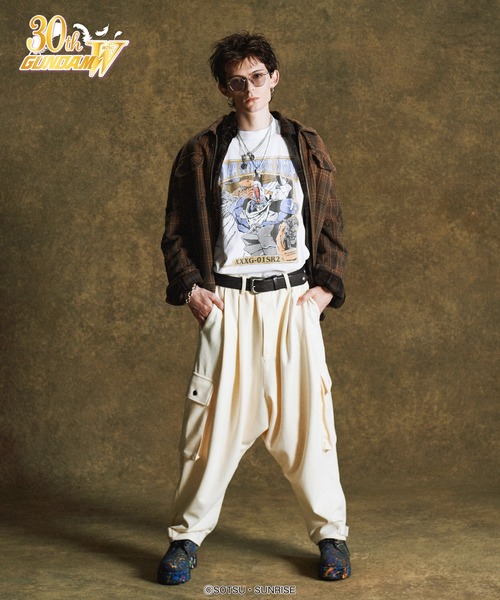 glamb(グラム)の「Gundam Sandrock Custom T-shirt/ガンダムサンドロック改Tシャツ(Tシャツ/カットソー・メンズ・ホワイト・M/L/XL)」の7枚目の写真