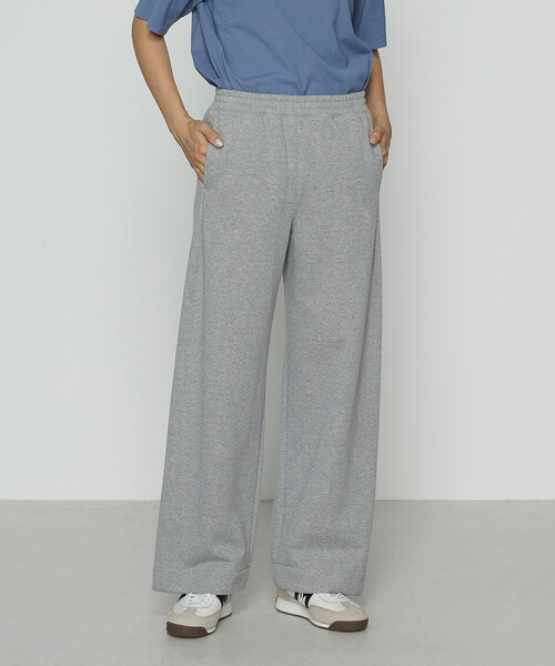 COMME CA Wardrobe（コムサワードローブ）の「裏双糸ラメ裏毛 パンツ（その他パンツ・レディース・チャコール/ライトグレー・FREE）」の12枚目の写真