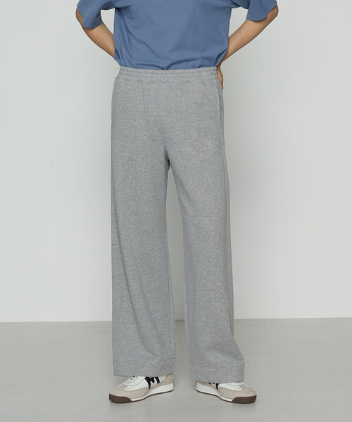 COMME CA Wardrobe（コムサワードローブ）の「裏双糸ラメ裏毛 パンツ（その他パンツ・レディース・チャコール/ライトグレー・FREE）」の13枚目の写真