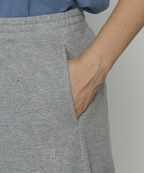 COMME CA Wardrobe（コムサワードローブ）の「裏双糸ラメ裏毛 パンツ（その他パンツ・レディース・チャコール/ライトグレー・FREE）」の4枚目の写真