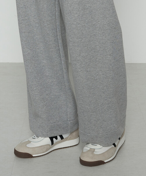 COMME CA Wardrobe（コムサワードローブ）の「裏双糸ラメ裏毛 パンツ（その他パンツ・レディース・チャコール/ライトグレー・FREE）」の5枚目の写真