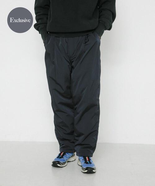 THOUSAND MILE（サウザンドマイル）の「『別注』THOUSAND MILE×URBAN RESEARCH　PADDED WIDE PANTS（その他パンツ・メンズ・ネイビー/ブラック・MEDIUM/LARGE）」の6枚目の写真