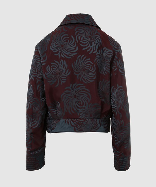 DRIES VAN NOTEN（ドリスヴァンノッテン）の「VURANI 2140 W.W.JACKET（その他アウター・レディース・バーガンディー・34/36）」の2枚目の写真
