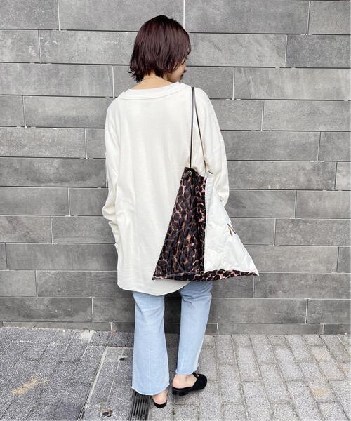 Spick & Span（スピックアンドスパン）の「Hanes / ヘインズ サーマルヘンリーネック（Tシャツ/カットソー・レディース・ホワイト/ネイビー・FREE）」の20枚目の写真