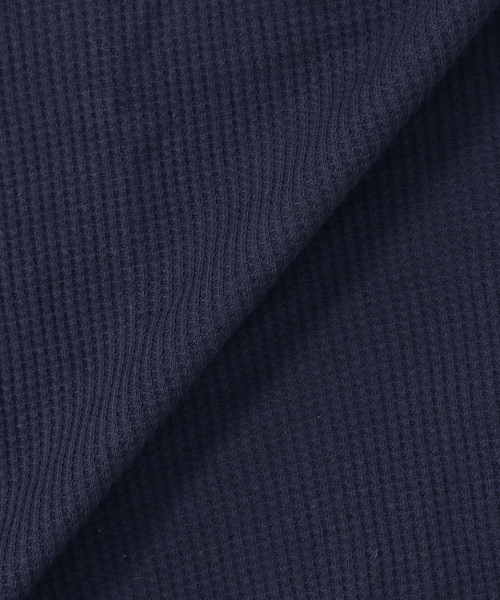 Spick & Span（スピックアンドスパン）の「Hanes / ヘインズ サーマルヘンリーネック（Tシャツ/カットソー・レディース・ホワイト/ネイビー・FREE）」の11枚目の写真