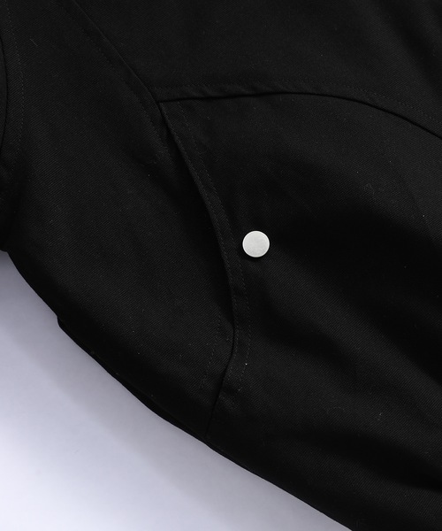 TOBEE（トゥビー）の「【Tobee】フードファージャケット/中綿ブルゾン（ブルゾン・メンズ・アイボリー/ブラック・LARGE/X-LARGE/MEDIUM）」の13枚目の写真