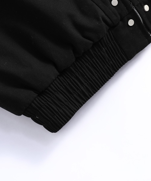 TOBEE（トゥビー）の「【Tobee】フードファージャケット/中綿ブルゾン（ブルゾン・メンズ・アイボリー/ブラック・LARGE/X-LARGE/MEDIUM）」の14枚目の写真