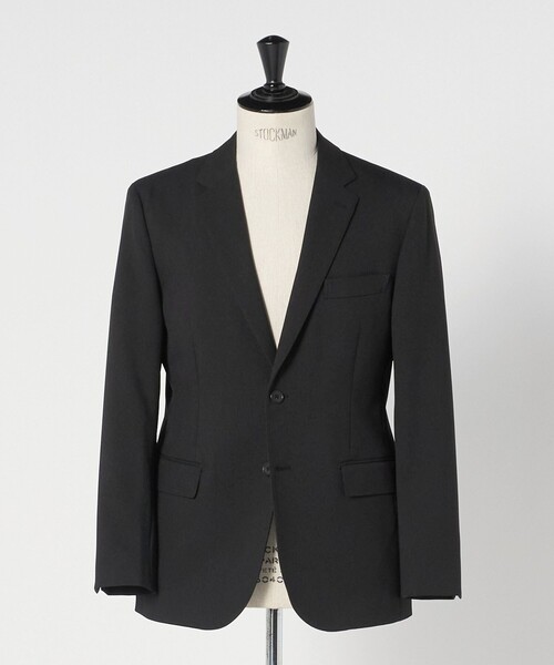 セール】ウールライク サージ 2ボタンジャケット-セットアップ対応