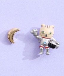 gargle ガーグル:宇宙シリーズ ニャンコ飛行士 猫 ネコ ピアス