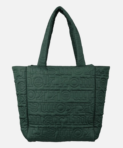 marimekko(マリメッコ)の「Logo /Joy tote bag M(トートバッグ・レディース・ブラック/グリーン・FREE)」の9枚目の写真