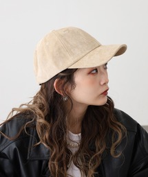 FUNALIVE（ファンアライブ）の「スエードロゴ刺繍キャップ（キャップ）」