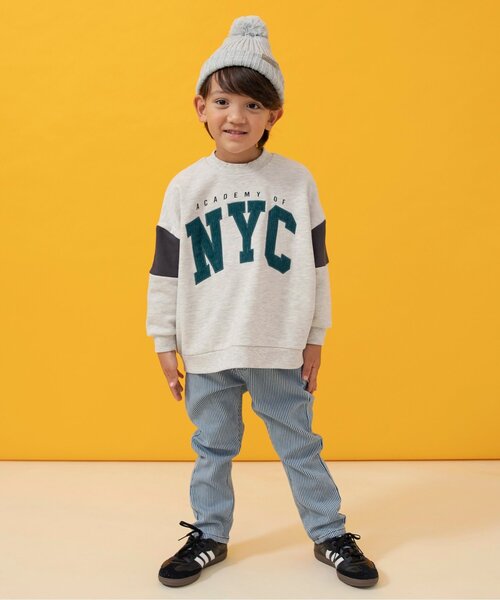 BREEZE(ブリーズ)の「【あったか】すぽ軽テーパードパンツ_ジュニア対応(その他パンツ・キッズ・イエロー/インディゴブルー/エメラルド/ワインレッド/その他10・110/140/130/160/150/120/100/90)」の11枚目の写真