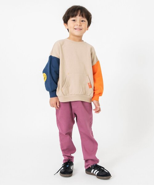 BREEZE(ブリーズ)の「【あったか】すぽ軽テーパードパンツ_ジュニア対応(その他パンツ・キッズ・イエロー/インディゴブルー/エメラルド/ワインレッド/その他10・110/140/130/160/150/120/100/90)」の13枚目の写真