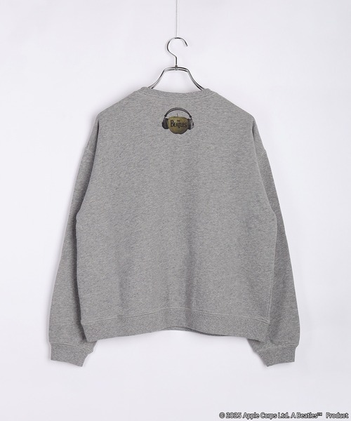 The Beatles（ザビートルズ）の「The Beatles / ビートルズ 裏毛 長袖トレーナー LIVE at the BBC フォトプリント（スウェット・メンズ・ブラック/グレー・M/L/XL）」の9枚目の写真