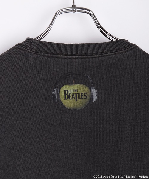 The Beatles（ザビートルズ）の「The Beatles / ビートルズ 裏毛 長袖トレーナー LIVE at the BBC フォトプリント（スウェット・メンズ・ブラック/グレー・M/L/XL）」の7枚目の写真