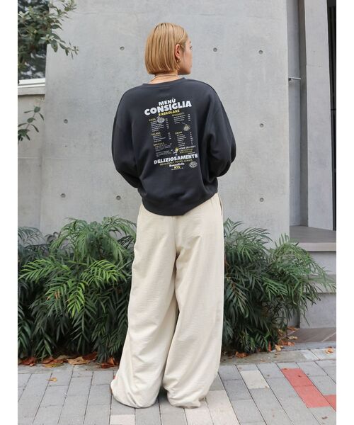 セール】【WEB限定】バックロゴスウェット（スウェット）｜Ungrid