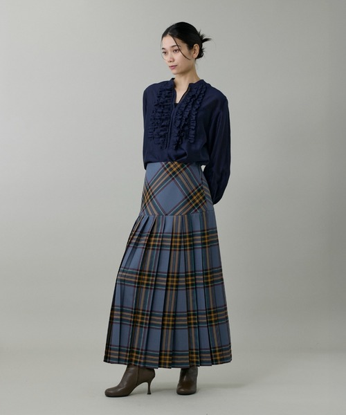 O'NEIL of DUBLIN（オニールオブダブリン）の「ヨーク切り替えスカート《O'neil of Dublin》（スカート・レディース・グレー/ブルーグレー・9号/7号）」の3枚目の写真