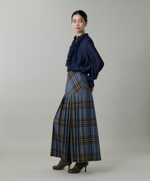 O'NEIL of DUBLIN（オニールオブダブリン）の「ヨーク切り替えスカート《O'neil of Dublin》（スカート・レディース・グレー/ブルーグレー・9号/7号）」の5枚目の写真