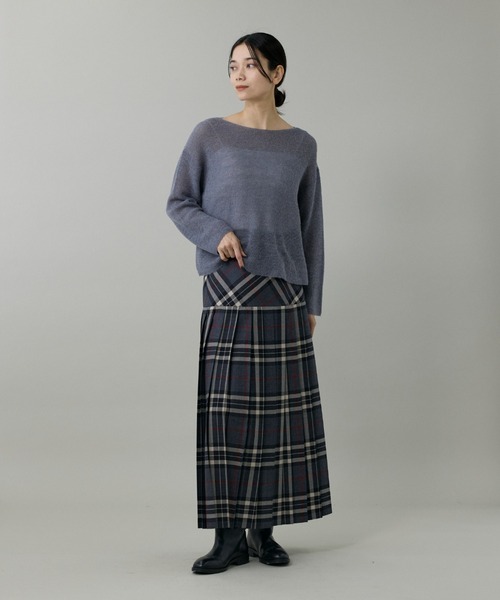 O'NEIL of DUBLIN（オニールオブダブリン）の「ヨーク切り替えスカート《O'neil of Dublin》（スカート・レディース・グレー/ブルーグレー・9号/7号）」の6枚目の写真